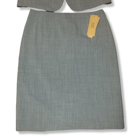 NWT Wool Blazer & Skirt Suit Jacket Size 10 Skirt size 6 - Picture 5 of 16